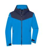 Men Men's Allweather Jacket Bright-blue/navy/bright-blue 10550