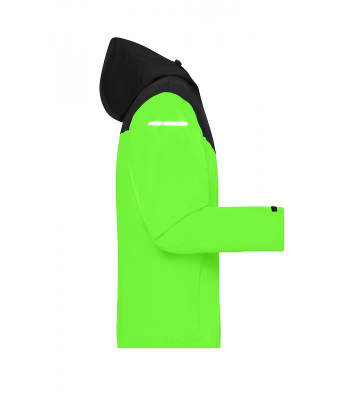 Men Men's Allweather Jacket Bright-green/black 10550