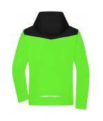 Men Men's Allweather Jacket Bright-green/black 10550