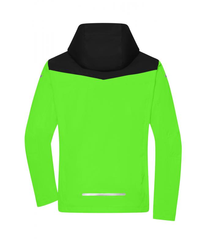 Men Men's Allweather Jacket Bright-green/black 10550