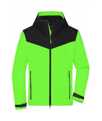 Men Men's Allweather Jacket Bright-green/black 10550