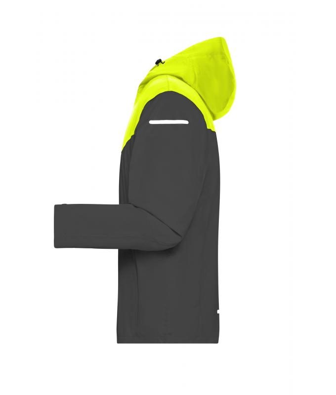 Men Men's Allweather Jacket Carbon/bright-yellow/carbon 10550