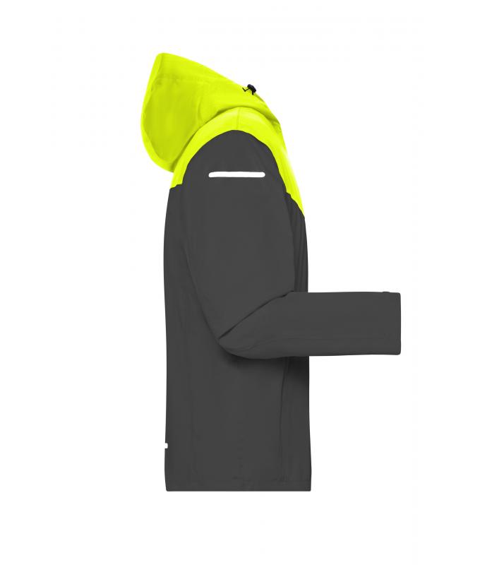 Men Men's Allweather Jacket Carbon/bright-yellow/carbon 10550