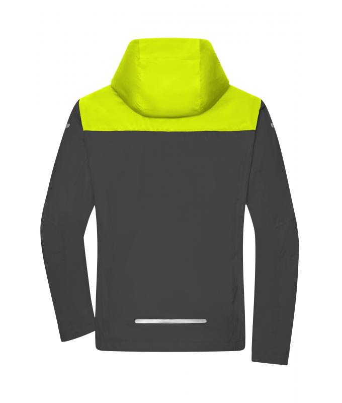 Men Men's Allweather Jacket Carbon/bright-yellow/carbon 10550