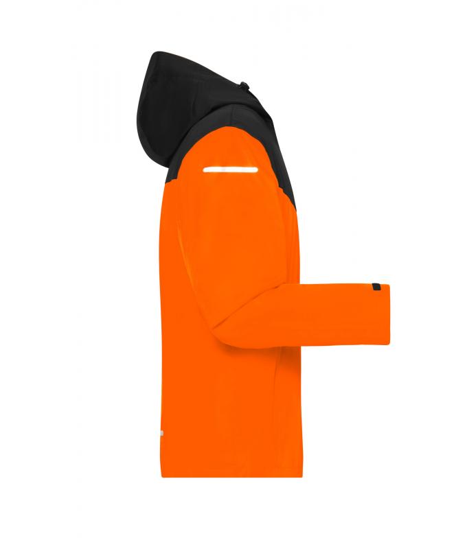 Men Men's Allweather Jacket Neon-orange/black 10550