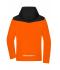 Heren Men's Allweather Jacket Neon oranje/zwart 10550