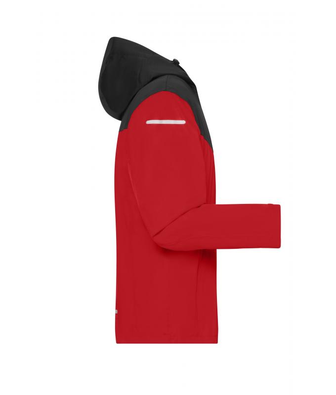 Men Men's Allweather Jacket Light-red/black/light-red 10550