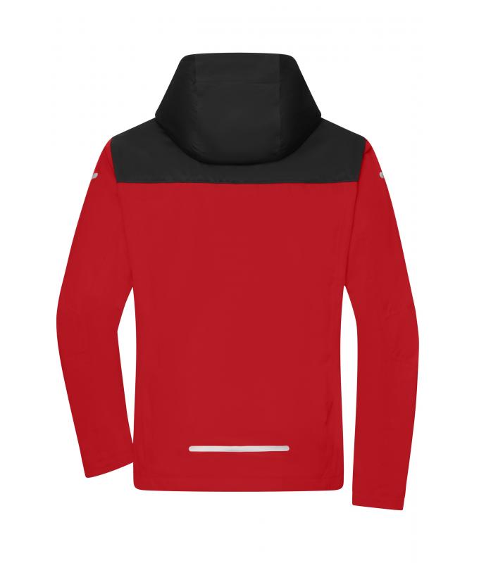Men Men's Allweather Jacket Light-red/black/light-red 10550