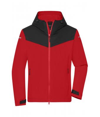 Men Men's Allweather Jacket Light-red/black/light-red 10550