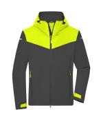 Herren Men's Allweather Jacket Carbon/bright-yellow/carbon 10550