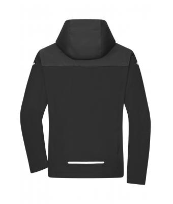 Heren Men's Allweather Jacket Zwart/carbon/ljusröd 10550