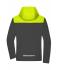 Homme Veste 4 saisons pour hommes Carbone/jaune-vif/carbone 10550