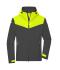 Homme Veste 4 saisons pour hommes Carbone/jaune-vif/carbone 10550