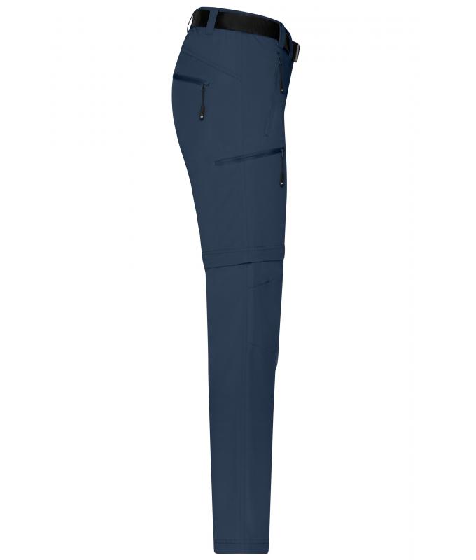 Damen Ladies' Zip-Off Trekking Pants Navy 8600