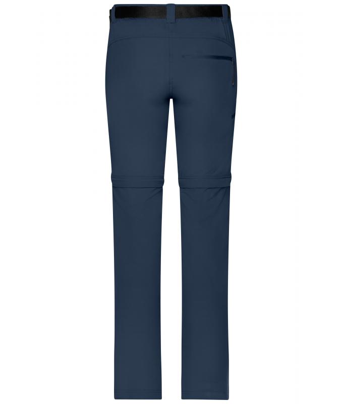Damen Ladies' Zip-Off Trekking Pants Navy 8600