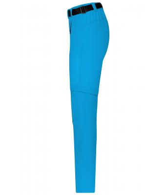 Damen Ladies' Zip-Off Trekking Pants Bright-blue 8600