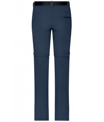 Dames Ladies' Zip-Off Trekking Pants Navy 8600