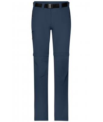 Dames Ladies' Zip-Off Trekking Pants Navy 8600