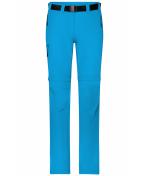 Ladies Ladies' Zip-Off Trekking Pants Bright-blue 8600