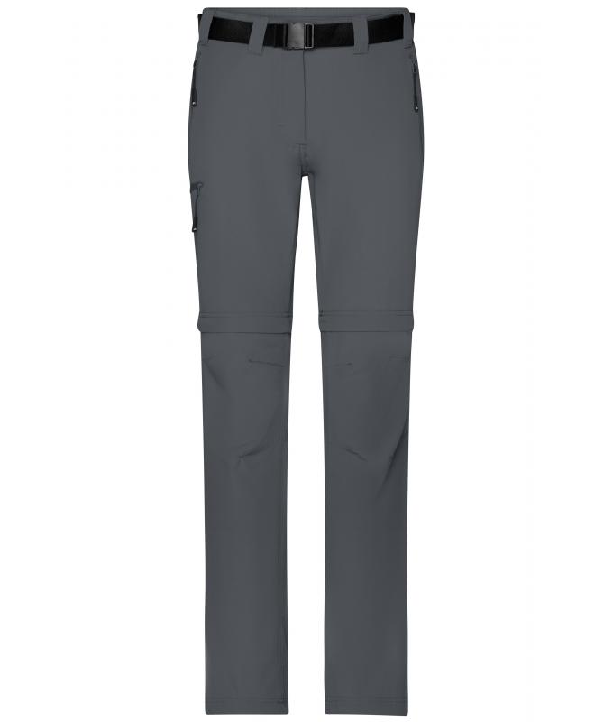 Ladies Ladies' Zip-Off Trekking Pants Carbon 8600