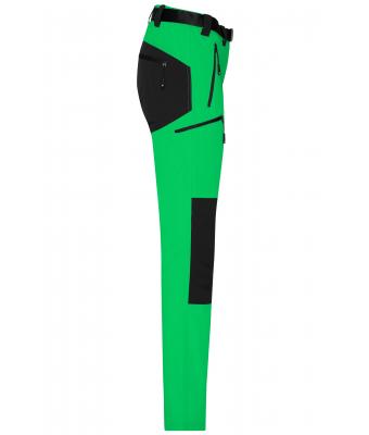 Dames Ladies' Trekking Pants Varengroen/zwart 8604