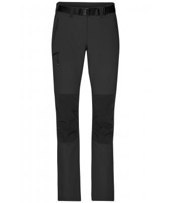 Damen Ladies' Trekking Pants Black/black 8604
