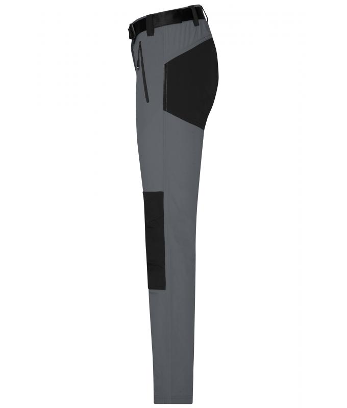 Damen Ladies' Trekking Pants Carbon/black 8604