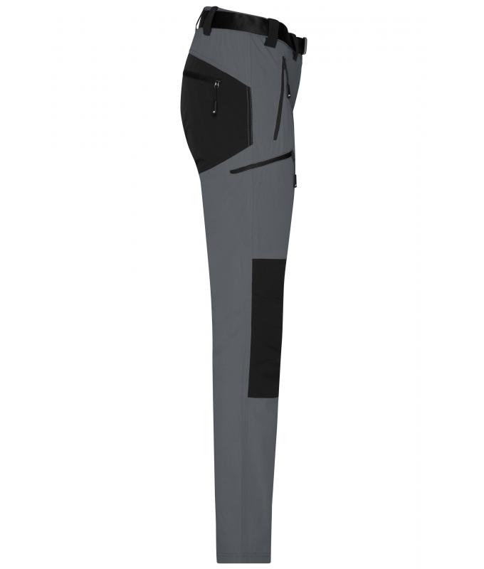 Damen Ladies' Trekking Pants Carbon/black 8604