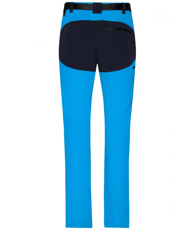 Femme Pantalon trekking femme Bleu-vif/marine 8604