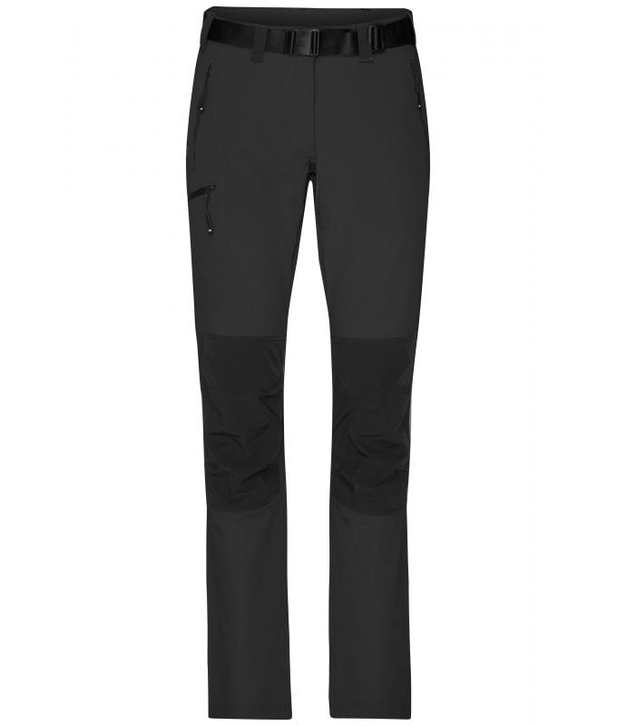 Femme Pantalon trekking femme Noir/noir 8604