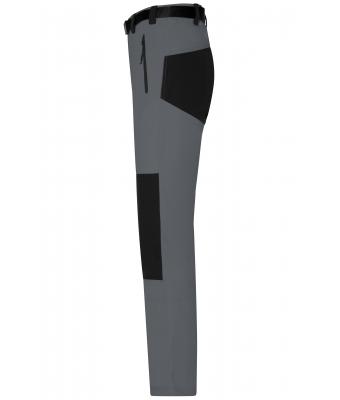 Men Men's Trekking Pants Carbon/black 8605