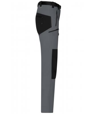Men Men's Trekking Pants Carbon/black 8605