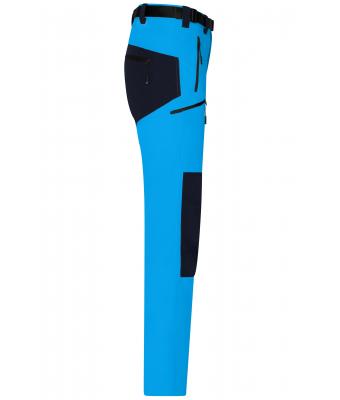 Men Men's Trekking Pants Bright-blue/navy 8605