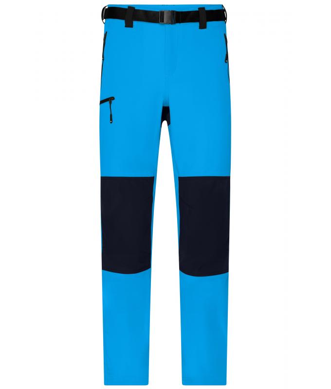 Men Men's Trekking Pants Bright-blue/navy 8605