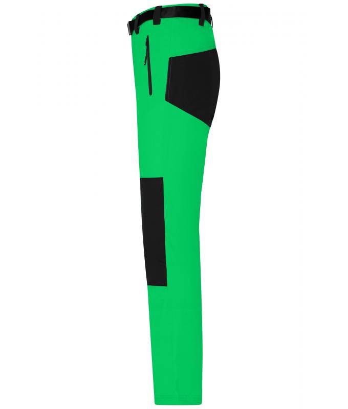 Herren Men's Trekking Pants Fern-green/black 8605