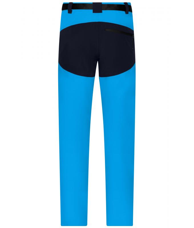 Homme Pantalon trekking homme Bleu-vif/marine 8605