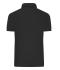 Men Men's Mercerised Polo Black 11171