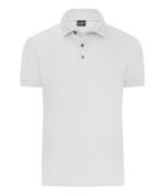 Herren Men's Mercerised Polo White 11171