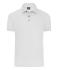 Herren Men's Mercerised Polo White 11171