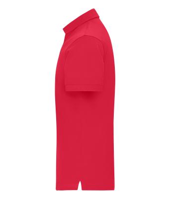 Herren Men's Mercerised Polo Light-red 11171