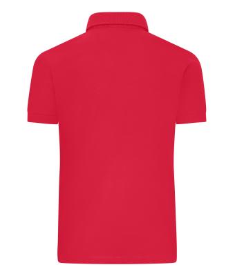Herren Men's Mercerised Polo Light-red 11171