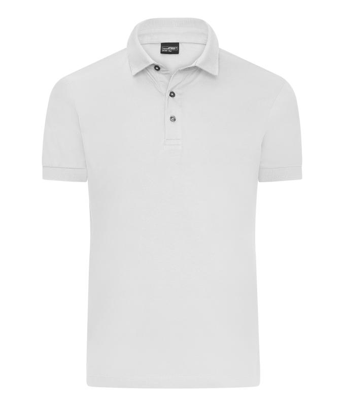 Men Men's Mercerised Polo White 11171