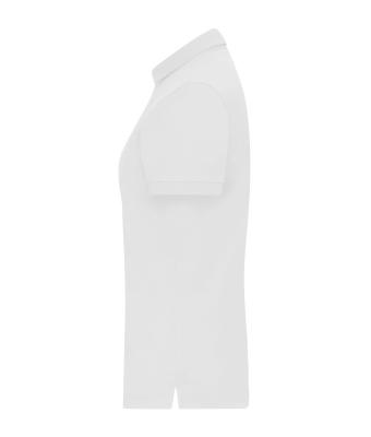 Femme Polo mercerisé pour femme Blanc 11170