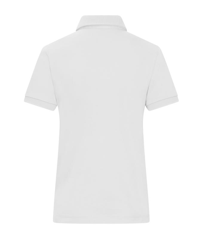 Femme Polo mercerisé pour femme Blanc 11170