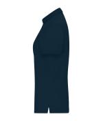 Femme Polo mercerisé pour femme Marine 11170