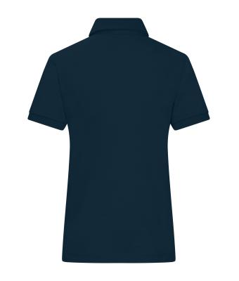 Femme Polo mercerisé pour femme Marine 11170