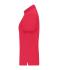 Femme Polo mercerisé pour femme Rouge-clair 11170