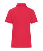 Femme Polo mercerisé pour femme Rouge-clair 11170