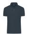 Herren Men's Mercerised Polo Slim Fit Graphite 11172