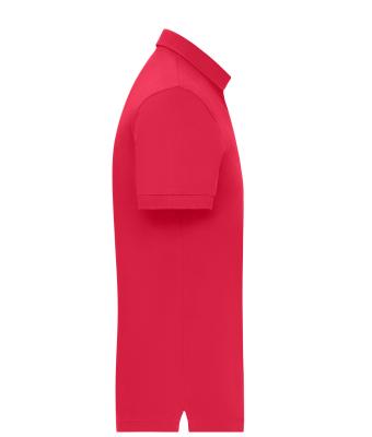 Men Men's Mercerised Polo Slim Fit Light-red 11172